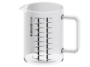 BOHEMIA CRISTAL Messbecher mit Henkel