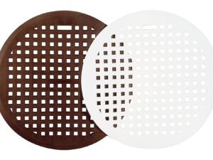 my basics Spülbeckenmatte rund Ø32cm braun