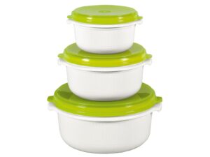 EMSA Topf-Set 'Micro Family' Starter-Set 3-teilig: 0,5 l, 1 l, 1,5 l, jeweils mit Deckel