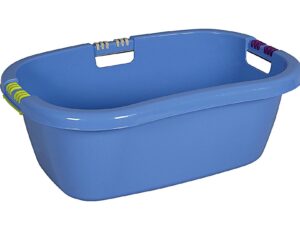 LOCKWEILER Wäschewanne Ergo mit Softgriff 65 l 65x45x25cm blau