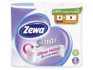 ZEWA Toilettenpapier 'Smart' 4er Pack