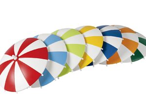 HANSI-SIEBERT  Trinkglas-Deckel "Schirmchen" - 10 VPE