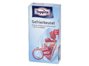 TOPPITS Gefrierbeutel 27x30cm 3l Pack 30 Stück