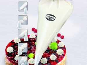 Dr. Oetker Einweg-Spritzbeutel Set 4tlg.