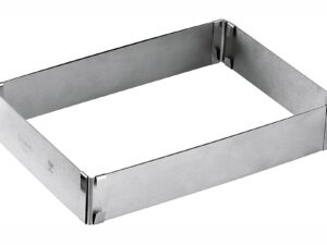 Dr. Oetker Backrahmen Varino ausziehbar 27,5-52x18,5-34x5 cm Edelstahl