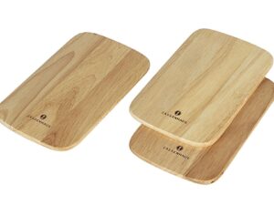 ZASSENHAUS Frühstücksbrett Holz 22x15cm 3 Set