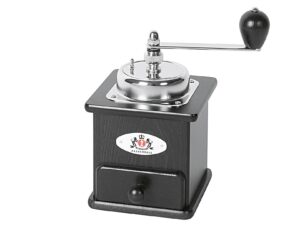 ZASSENHAUS Kaffeemühle Brasilia schwarz 160x160x230mm