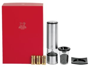 PEUGEOT Pfeffermühle Elis Sense Batteriebetrieb Edelstahl 20cm inkl. Batterien