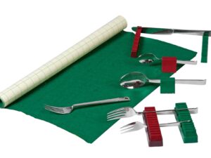 BUCHHOLZ Besteckhalter für 64 Teile 70x45cm grün
