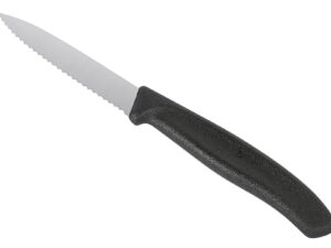 VICTORINOX Gemüsemesser schwarz 8 cm