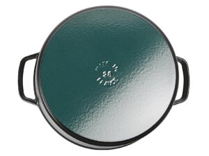 STAUB Cocotte Bräter nClassic Gusseisen 6,7 l Ø28cm schwarz