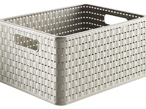 ROTHO Korb Country A4 18 l 36,8x27,8x19,1cm cappuccino