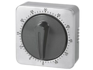 my basics Kurzzeitmesser mechanisch mit Magnet 6,5x6,5x4,5cm