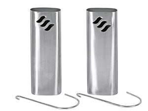 BENTA Röhrenverdunster 300 ml 20x7,5x3,5cm Edelstahl 2er Satz