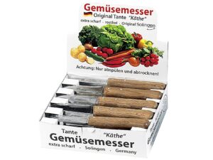 RÖR Gemüsemesser Tante Käthe Buchenholz 75mm