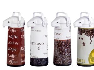 HI Pump-Isolierkanne Airpot Kaffee 1,9 l sortierte Dekore