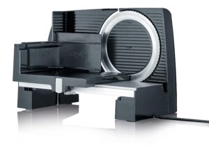 GRAEF Allesschneider SKS100 Maschine + Restehalter + Kunststofftablett + Anleitung