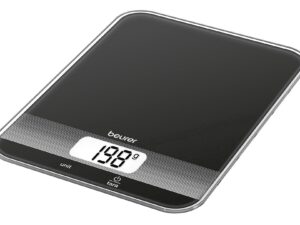 beurer Küchenwaage KS 19 black inkl. 1 x 3V Batterie CR2032