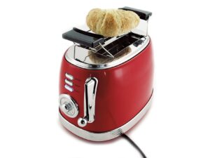 KORONA 2-Scheiben Toaster Retro rot 21668