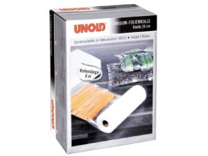 UNOLD Vakuum-Folienrolle 1 Packung mit 2 Rollen
