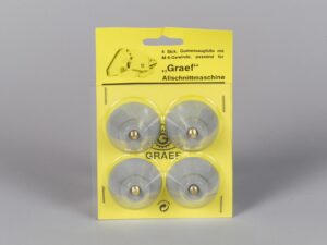GRAEF Gummi-Saugfüße 4er Set