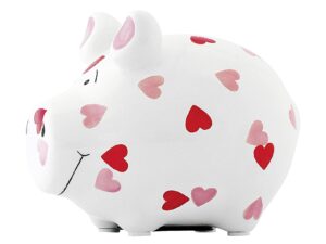 KCG-DAS MARKENSCHWEIN Sparschwein Herzchen