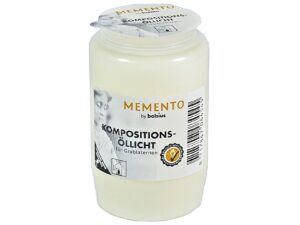 BOLSIUS Memento Kompositionsöllicht Nr. 3 transparente Hülle