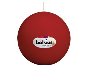 BOLSIUS Kugelkerze Ø 7cm altrot