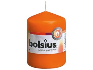BOLSIUS Stumpenkerze 8x5,8cm mango