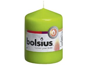 BOLSIUS Stumpenkerze 8x5,8cm lemon