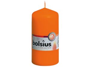 BOLSIUS Stumpenkerze 12x5,8cm mango