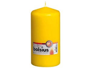 BOLSIUS Stumpenkerze 15x7,8cm gelb