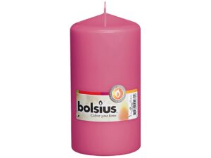 BOLSIUS Stumpenkerze 15x7,8cm fuchsia