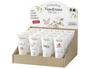 LA VIDA Handcreme 'lovely greetings' 16-teilig, 4 Motive á 4 Stück