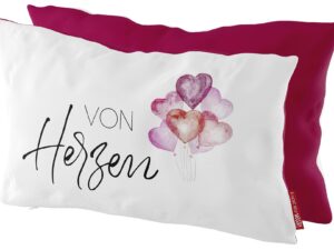 LA VIDA Kissen 'von Herzen'