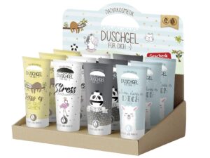 LA VIDA Duschgel 'happy Zoo' 12-teilig, 4 Motive á 3 Stück