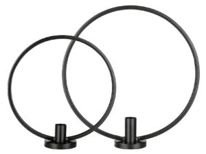 HI Kerzenhalter Ring 2er Set
