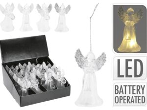 LED-Figur 'Engel' 4fach sortiert