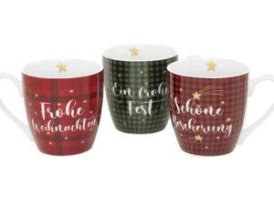 BOLTZE Jumbobecher 'Windsor' 3fach sortiert