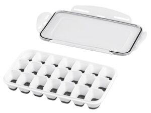 APS Eiswürfelform 2er Set mit Deckel 2 Eiswürfelformer, 2 Deckel