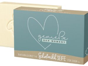 LA VIDA Schafmilchseife 'Cosy' 12er Display 12-teilig, 4 Motive á 3 Stück