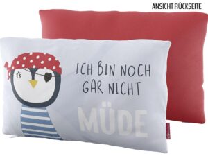 LA VIDA Kissen 'Nicht Müde'