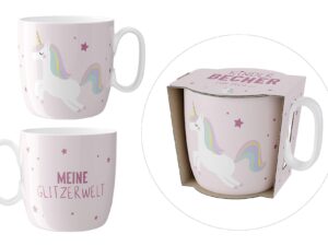 LA VIDA Kinderbecher 'Glitzerwelt'