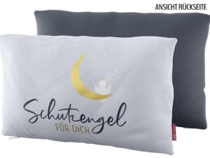 LA VIDA Kissen 'Schutzengel / Mond'