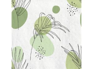 FASANA Lunch-Serviette 'Botanical line' 20er Pack