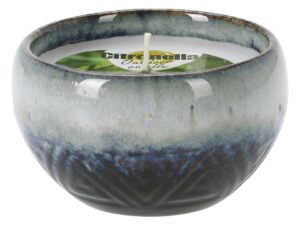 Citronella Kerzen im Keramiktopf sortiert  6,3xø10cm