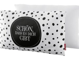 LA VIDA Kissen ''Schön das es Dich gibt'