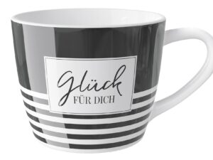 LA VIDA Maxibecher 'Glück für Dich'