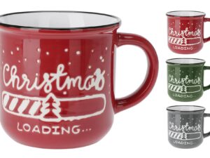 Becher 'Christmas' 3-fach sortiert