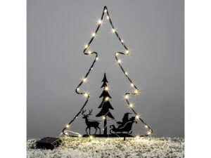 HI LED Gartenstecker 'Tanne'